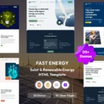 Solar & Renewable Energy HTML Template