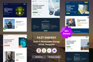 Mua Solar & Renewable Energy HTML Template giá rẻ