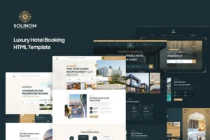 Mua Solinom - Hotel Booking HTML Template giá rẻ