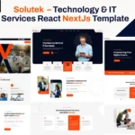 Solutek – Technology & IT Services NextJs Template