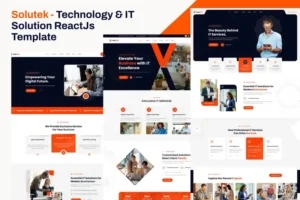 Mua Solutek - Technology & IT Solution ReactJs Templat giá rẻ