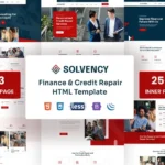 Solvency – Finance & Credit Repair HTML Template