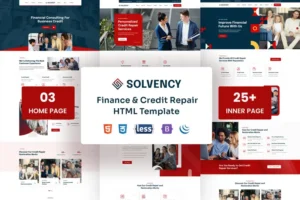 Mua Solvency - Finance & Credit Repair HTML Template giá rẻ