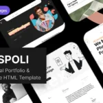 Spoli – Personal Portfolio & Resume Template