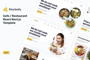 Mua Starbelly - Restaurant & Cafe React Template giá rẻ