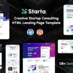 Starta – Creative Startup Agency HTML Template
