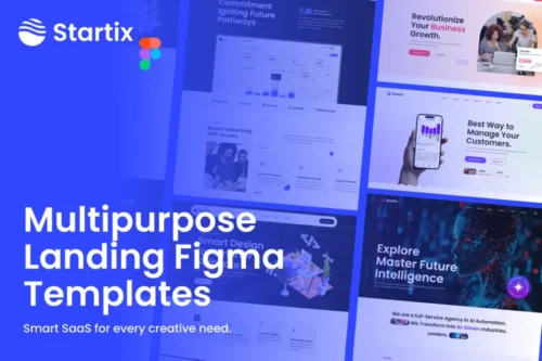 Mua Startix - Multipurpose Saas Landing Figma Template giá rẻ