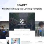 Starty – NextJs Multipurpose Landing Template