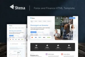 Mua Stena - Forex and Finance HTML Template giá rẻ