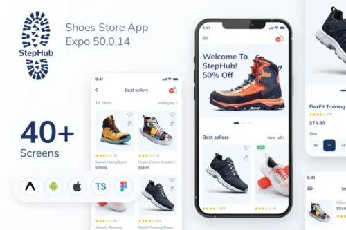 Mua StepHub - Shoes Store App | Expo 50.0.14 giá rẻ