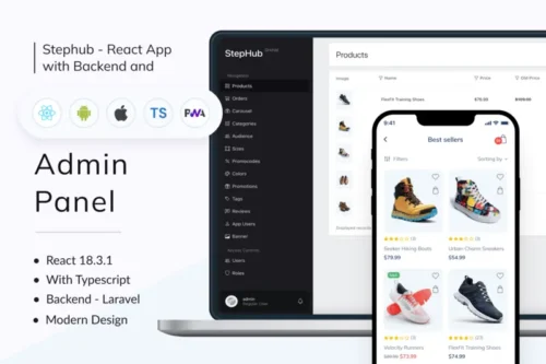 Mua StepHub - Shoes Store App with Backend giá rẻ