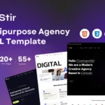 Stir – Multipurpose Agency HTML Template