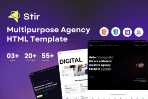 Mua Stir - Multipurpose Agency HTML Template giá rẻ