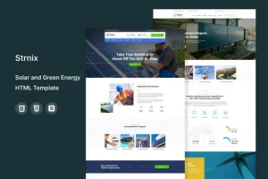 Mua Strnix - Solar and Green Energy HTML Template giá rẻ
