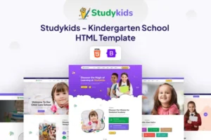Mua Studykids - Kindergarten School HTML Template giá rẻ