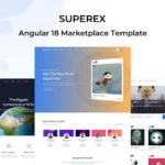 Superex – Angular 18 NFT Marketplace Tempate