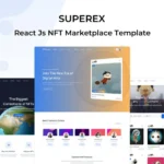 Superex – React Js NFT Marketplace