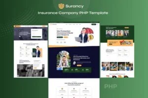 Mua Surancy - Insurance Company PHP Template giá rẻ