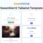 SweetWind – Tailwind CSS SweetAlert2 HTML Template