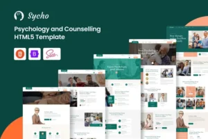 Mua Sycho - Psychology & Counseling HTML5 Template giá rẻ