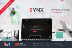 Mua Synx - One Page Parallax giá rẻ