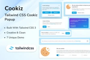 Mua Tailwind CSS 3 Cookie Popup - Cookiz giá rẻ