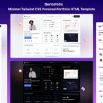 Tailwind CSS Personal Portfolio HTML Template