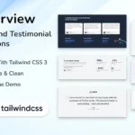 Tailwind Templates & Testimonial UI Kit – Userview