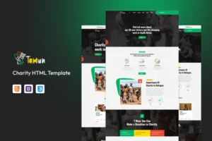 Mua Tamun - Charity HTML Template giá rẻ