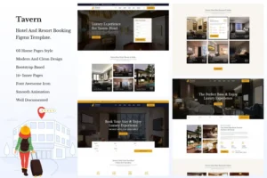 Mua Tavern - Hotel & Resort Booking HTML5 Template. giá rẻ