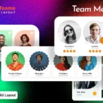 Team Member Layout HTML Template – Pro Team