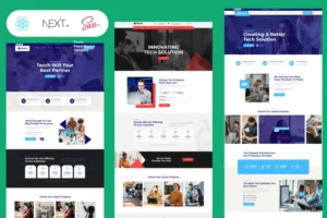 Mua Tecch - Technology & IT Solutions Next js Template giá rẻ