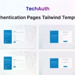 TechAuth – Auth Pages Tailwind CSS 3 HTML Template