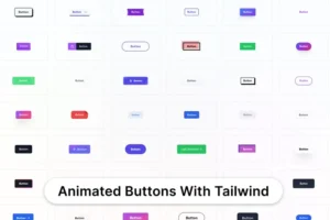 Mua TechButton - Tailwind CSS 3 Button HTML Template giá rẻ