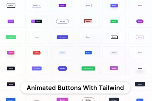 Mua TechButton - Tailwind CSS 3 Button HTML Template giá rẻ