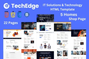 Mua TechEdge - IT Solutions & Technology HTML Template giá rẻ