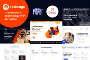 Mua TechEdge - IT Solutions & Technology PHP Template giá rẻ