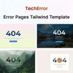TechError – Error Page HTML Template