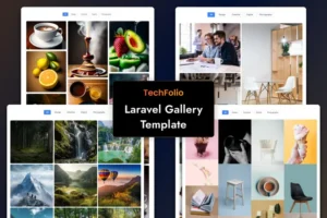 Mua TechFolio - Laravel TailwindCSS Portfolio Template giá rẻ