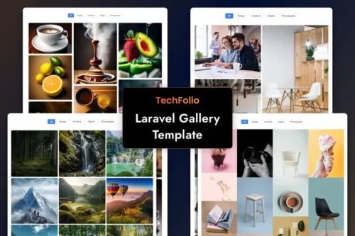 Mua TechFolio - Laravel TailwindCSS Portfolio Template giá rẻ