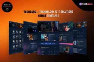Mua Techguru -Technology & IT Solutions HTML5 Template giá rẻ