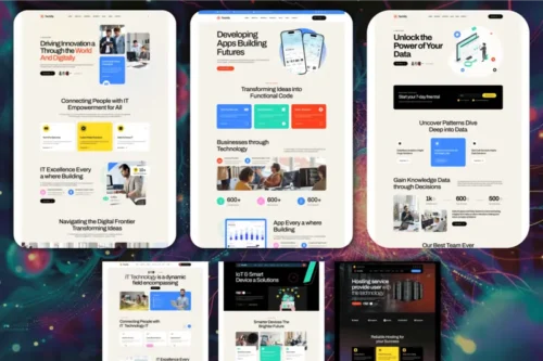 Mua Techify - IT Services & Digital Agency HTML Templa giá rẻ