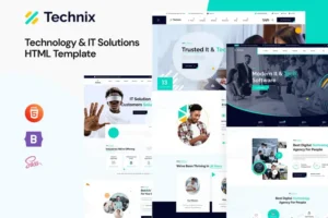 Mua Technix - Technology & IT Solutions HTML Template giá rẻ