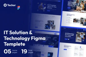 Mua Techor- IT Solution & Technology Figma Templete giá rẻ