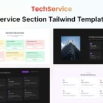 TechService – HTML & CSS Service Template