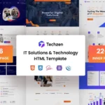 Techzen – IT Solutions & Technology HTML Template