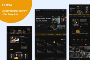 Mua Tector - Creative Digital Agency HTML Template giá rẻ