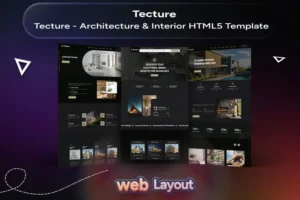 Mua Tecture - Architecture & Interior HTML5 Template giá rẻ