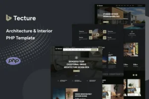 Mua Tecture - Architecture & Interior PHP Template giá rẻ
