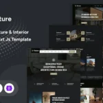 Tecture – Architecture React Next Js Template